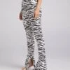 Bershka Straight Leg Trouser In Zebra Print For Women Multi -Chic Maze Sales 200849163 1 multi