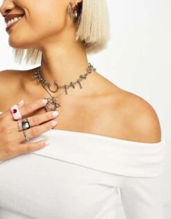 Bershka Bardot Soft Touch Long Sleeve Top Co-ord In White For Women -Chic Maze Sales 205831643 3