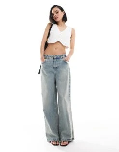 Bershka Tailored Cropped Waistcoat In White For Women -Chic Maze Sales 206718349 3