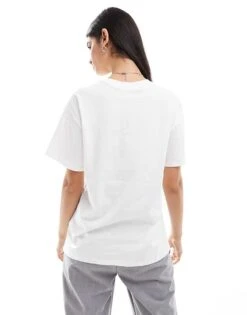Bershka Oversized 'baseball' Graphic Tee For Women White -Chic Maze Sales 207142293 3