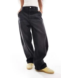 Bershka Petite Skater Jeans In Black For Women Black -Chic Maze Sales 207167881 2