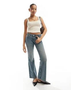 Bershka Faux Suede Milkmaid Top In Beige For Women -Chic Maze Sales 207324784 4