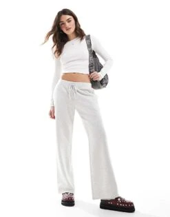 Bershka Long Sleeve Baby Tee Two Pack In Black And White For Women -Chic Maze Sales 207506859 3