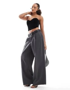 Bershka Velvet Corset Top In Black For Women -Chic Maze Sales 207603502 2