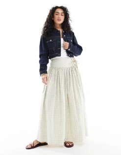 Bershka Workwear Denim Jacket In Authentic Indigo For Women Blue -Chic Maze Sales 208300218 3