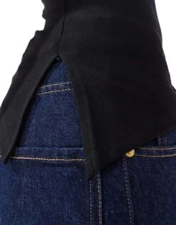 Bershka Asymetric Bandeau In Black For Women -Chic Maze Sales 208313873 4